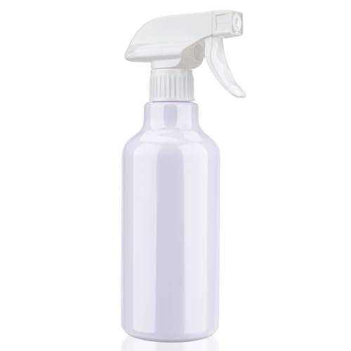 Spray Bottles Plastic Spray Bottle for Hair Mist/Stream Heavy Duty Empty Spray Bottles for Cleaning Solutions, Plants, Cooking (16.9oz-White) - color: 16.9oz-White