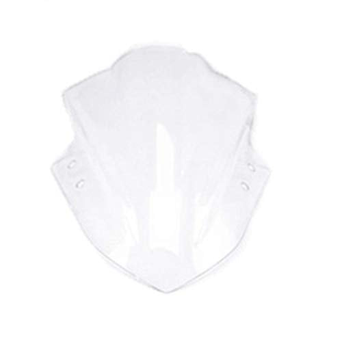 Double Bubble Windshield Windscreen for Kawasaki Ninja 300 EX300R 300R 2013-2017 (Clear) - color: Clear