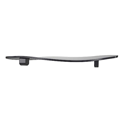 Advanblack Black Pearl Side Wings Air Deflectors, Fairing Side Wing Windshield, Fairing Side Shield, Adjustable Wind Deflectors, Compatible for Harley Touring Street Electra Glide 2014-2023 - color: Black Pearl