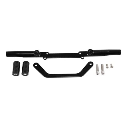 TCT-MOTORPARTS Rear Passenger Foot Peg Engine Guard Crash Bar Fit For Harley Dyna Street Bob Low Rider FXDL 2006-2017 Sports Glide FXD 2007-2010 - color: Passenger Engine Crash Bar (06-17)