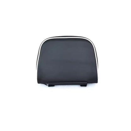 Motorcycle Passenger Backrest Pad Compatible with Vespa GTS300 GTV Primavera Sprint 150 Rear Shelf Backrest Bag Luggage Rack Backrest Pad Backrest Pad Rear Backrest Cushion (White) - color: White