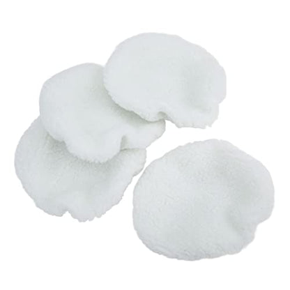 20Piece 6in Microfiber Car Polisher Pad Set for Waxing Polishing Buffing Bonnets Compatible with Cars Motorcycles Boats