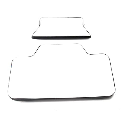 Acouto Motorcycle Top Box Backrest, Motorcycle Back Cushion Passenger Backrest Back Pad Rear Saddlebag Trunk Sticker Decal Top Case Cushion, Motorcycle Luggage Case Back Cushion