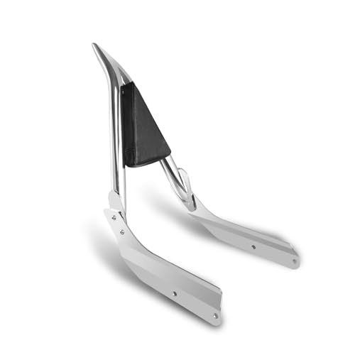 Sissy Bar 21" for Honda VTX 1300/1800 N/R/S Models | Motorcycle Passenger Backrest for Honda VTX1300 2003-2006 VTX1800 2002-2008 (Chrome) - size: Chrome