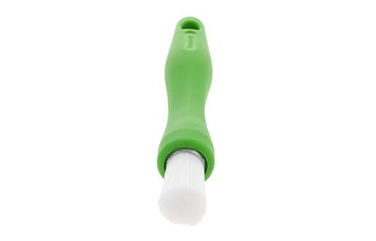BrushAll® Wire Hand Brush with Ergonomic Handle and Tightly Packed Bristles for Kitchen, Garage, Indoor, Outdoor (Nylon) Patent Pending - color: Nylon