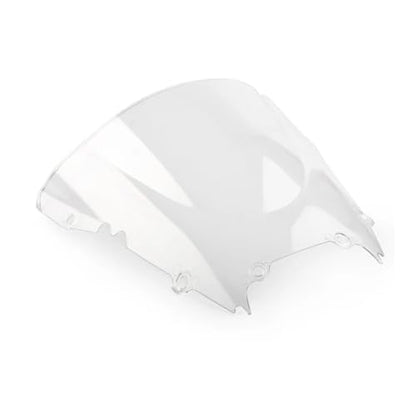 Windshield Screen YZF-R6 1998-2002 Motorcycle Double Bubble Windshield Windproof ABS Windscreen for Yam&aha YZF R6 600 1998 1999 2000 2001 2002 - color: P
