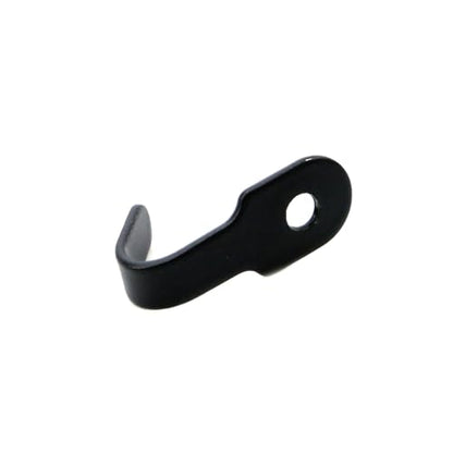 Oedema 20Pcs Wall Hooks Stainless Steel Wall Mount Black J Hooks for Hanging Mirror Picture Coats Clothes Keys Bath Tower - style: Black,20 Pcs