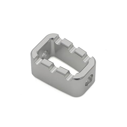 Motorcycle Shifter Peg Extension for Pan America 1250 RA1250 2021-2024 | 1250 Special RA1250S 2021-2024 Shift Gear Pedal Enlarger Accessories (Silver) - color: Silver