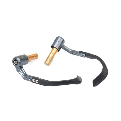 Motorbike Handlebar Protector Motorcycle 7/8" 22mm Handlebar Grips Guard Brake Clutch Levers Protector for YZF-R1 YZF-R3 YZF-R6 YZF R1 R3 R6 - color: Titanium-N