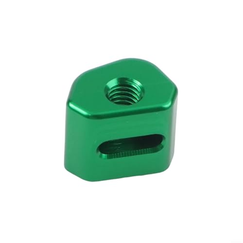 CNC Switch Button Turn Signal Key Cap, Aluminum Alloy Replacement Part, Fit for Honda Motorcycle(green) - color: green