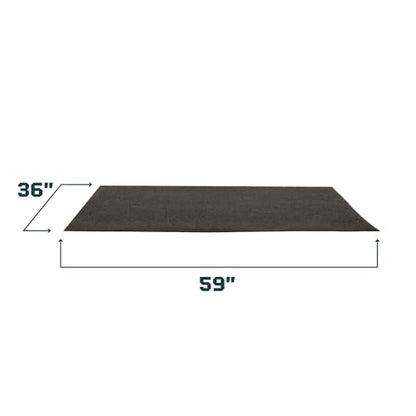 XL Oil Spill Mat 36x59 - Protects Garage Floors - Absorbs Spills with No Soak Through - Reusable, Washable, Durable - USA Made - size: 36 x 59"