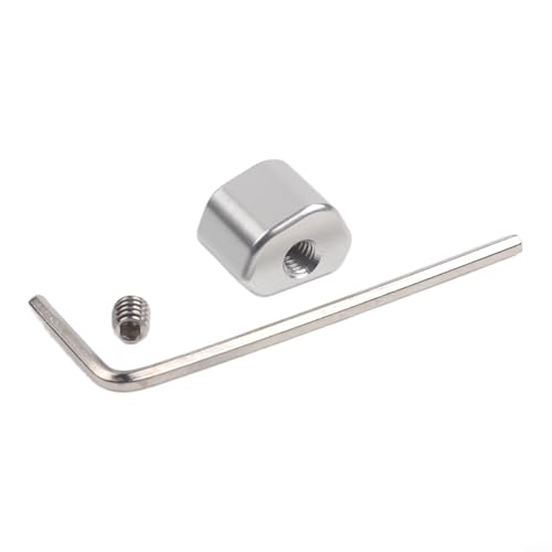 CNC Switch Button Turn Signal Key Cap, Aluminum Alloy Replacement Part, Fit for Honda Motorcycle(silver) - color: silver