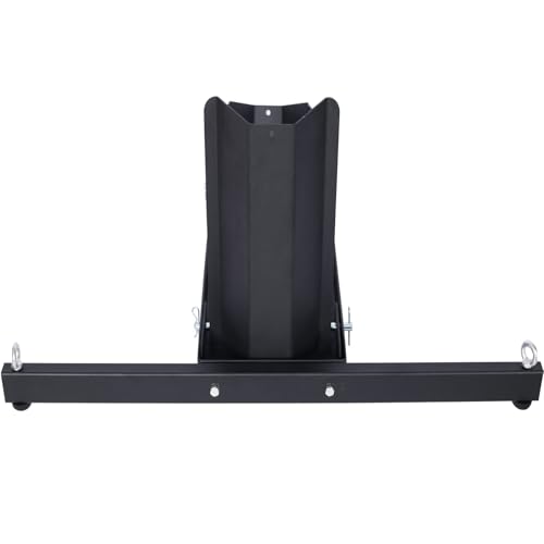 Motorcycle Front Tire Chock, 1800 lb Capacity, Adjustable Heavy-Duty Stand/Wheel Chock for 15"-22" Wheels. (1800 Lb) - size: 1800 Lb
