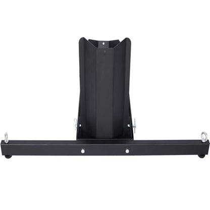 Motorcycle Front Tire Chock, 1800 lb Capacity, Adjustable Heavy-Duty Stand/Wheel Chock for 15"-22" Wheels. (1800 Lb) - size: 1800 Lb