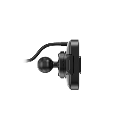 Peak Design Mobile Ball Mount Adapter, Locking, Qi2 Charging, SlimLink Mounting Technology, Push Button Release, Works with 20mm Ball-and-Socket Phone Mount for Car, Truck, Motorcycle, Boat and More