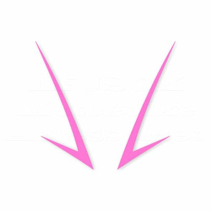 Motorcycle Front Fairing Reflective Sticker Decals,Pink | Compatible with Yamaha YZF R25 R3 2019-2022 - color: Pink