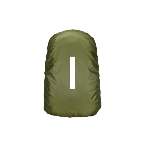 Backpack Rain Cover Outdoor Reflective Waterproof Backpack Rain Cover Night Bike Safety Light Raincover Bag Hiking Mountaineering Dust - color: Green 20L