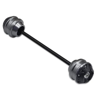 MT-07 MT07 2015-2022 2023 2024 Motorcycle Accessories Front Rear Fork Slider Axle Crash Wheel Protector(Rear Titanium11) - size: Rear Titanium11