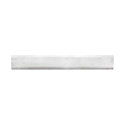 Extreme Max 3005.9056 Hinged Aluminum Trailer Door Slider Plate – 42" Wide x 9" Deep Ramp Gap Cover – Piano-Hinge Floor Plate for Enclosed & Toy Hauler Trailers - size: 42" x 9"