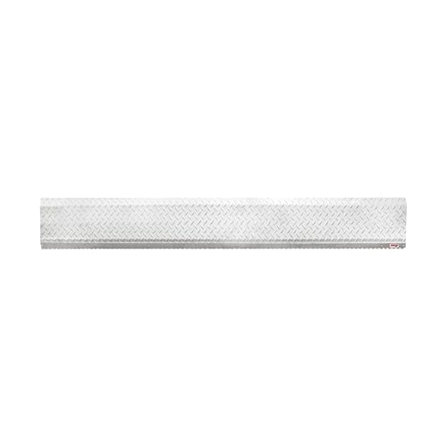 Extreme Max 3005.9056 Hinged Aluminum Trailer Door Slider Plate – 42" Wide x 9" Deep Ramp Gap Cover – Piano-Hinge Floor Plate for Enclosed & Toy Hauler Trailers - size: 42" x 9"
