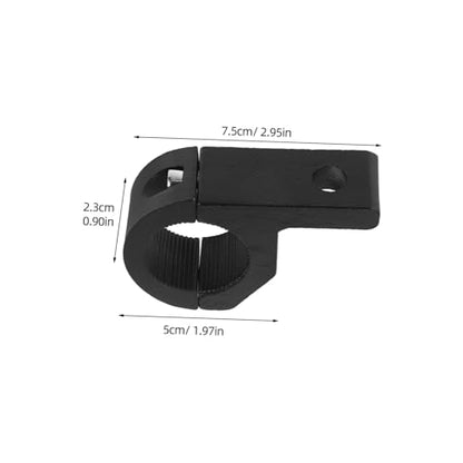 Alipis 2pcs Car Light Clip Light Mounts Motorcycle Turn Signal Bracket Motorcycle Headlight Holder Roof Bracket Motorcycle Headlight Bracket Light Clamp Black High Strength Aluminum