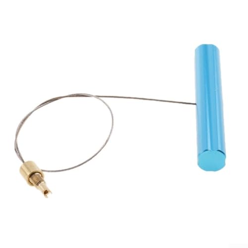 Motorcycle Tire Valve Stem Puller Tool For Repairing Tire Valves And Pulling Valve Stems Through Rim Holes Motorcycle Tire Repair Tool With Rotating Cable Handle (Blue) - color: Blue