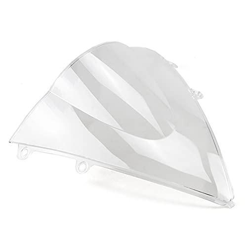 Motorbike Plastic Windshield Windscreen For Honda CBR1000RR 2012 2013 2014 2015 2016 Double Bubble (Clear) - color: Clear