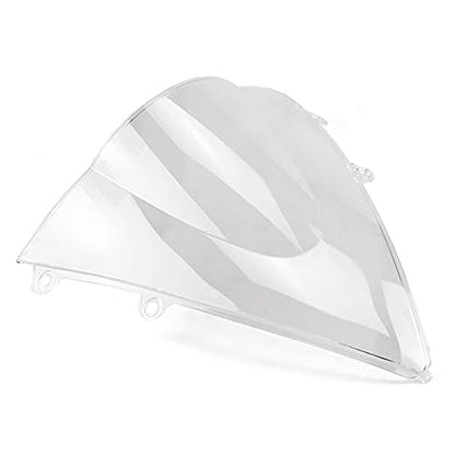 Motorbike Plastic Windshield Windscreen For Honda CBR1000RR 2012 2013 2014 2015 2016 Double Bubble (Clear) - color: Clear