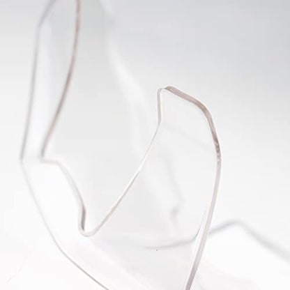 Motorcycle RX7X RX-7X RX-7V Racing Air Spoiler Wing Diffuser Extension Optinal Parts for ARAI RX7X RX-7X RR5 RX7-RR5 RX-7V (Clear) - color: Clear