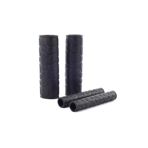 Non-Slip Rubber Grip Glove Motorcycle Handle Cover Universal Heat Shrinkable Grip Cover Sleeve Handlebar Covers Accessories Handlebars Grips - color: Black