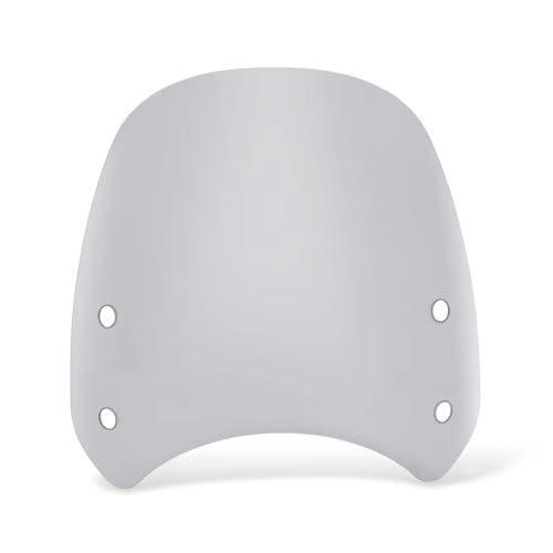 for Speed 400 Scrambler400X 2024 2025 Motorcycle Front Windshield Retro Windshield Spoiler with Bracket Speed400 Scrambler 400X (Transparent) - color: Transparent