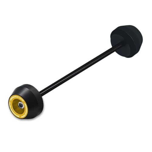 Motorcycle Falling Protection Motorcycle RearFront Wheel Axle Fork Crash Sliders Protector Cap Accessories for B&M&W M1000XR 2024-2025 - color: Golden Front