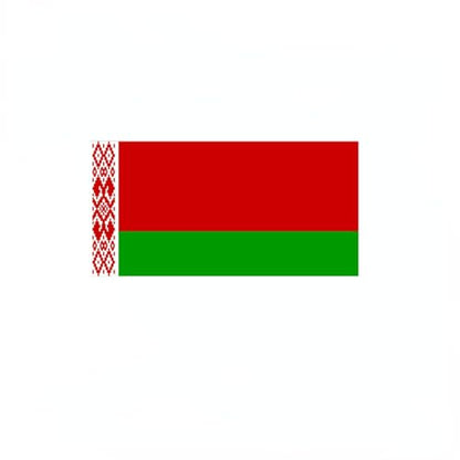4 PCS Flag Stickers - Belarus Flag Stickers Decals for Cup Computer Laptop Car Bumper Window Helmet Musical Instrument with Smooth Surface - size: Belarus