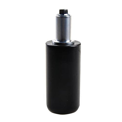 Frame slider,10mm universal Large motorcycle frame slider crash protection For Yamaha Suzuki Honda(2ps) (Black) - color: Black