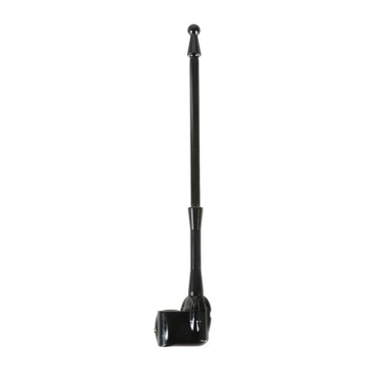 ONE.K.S Motorcycle Flag Mounts 1pcs Flag Pole Luggage Rack Vertical American USA Flagpole Fit for Honda Gold Wing GL1800 Touring Road King Street Road Glide FLHT Sportster XL883 1200 (Black) - color: Black