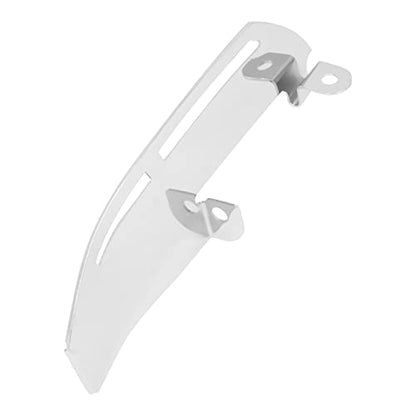 Motorcycle Driver Floorboard Heel Guard Fit For Harley Softail 86-17 Touring FLD 2012-2016 Touring Electra Glide Road Glide Road King Street Glide Chrome - color: Chrome