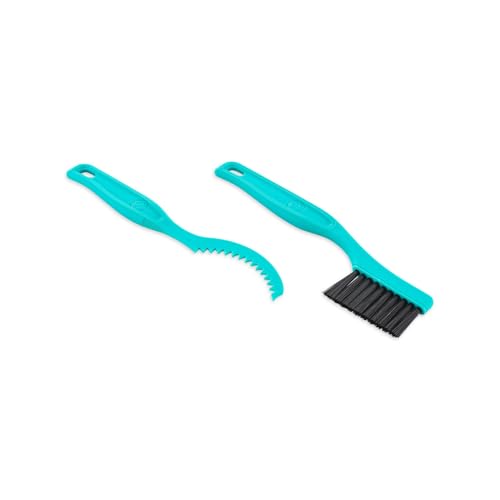 Detail Factory Motorcycle Sprocket Cleaning Set – Sprocket Scraper & Precision Brush for Motorcycles, ATVs & Bicycles – Heavy-Duty Debris Removal & Deep Cleaning Tool Kit – Riptide - color: Riptide