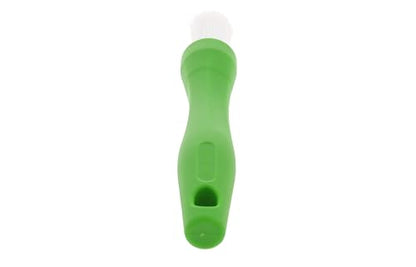 BrushAll® Wire Hand Brush with Ergonomic Handle and Tightly Packed Bristles for Kitchen, Garage, Indoor, Outdoor (Nylon) Patent Pending - color: Nylon