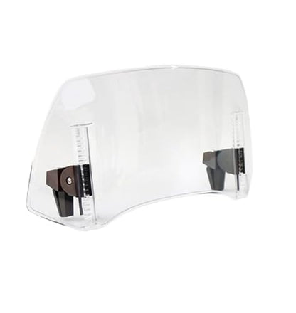 Motorcycle Adjustable Windshields Extension Windscreen Spoiler Wind Deflector Protection Compatible with 1190 RC8 R 1290 Super R/GT(V1 Small Clear)