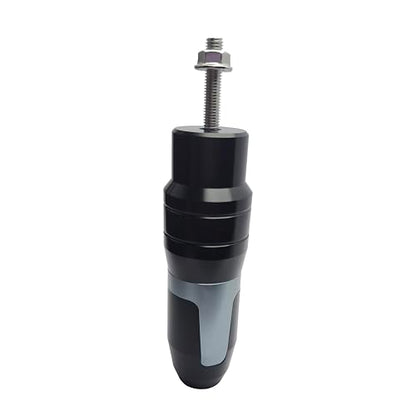 Universal Rear Frame Sliders Crash Pad Replacement for B-MW Kawasaki Yamaha Honda Suzuki CNC Aluminum Motorcycle Accessories Anti Falling Protection(Titanium) - color: Titanium