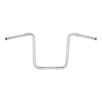 Green-L 1 1/4" Ape Hanger 18" Rise Handlebars Fit for Harley Sportster XL883 XL1200 Softail FLST FXST Custom Motorcycle 1.25" Handle Bar - size: 18" Rise, style: Style B Chrome