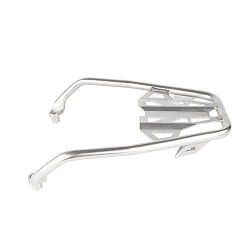 Motorcycle Rear Seat Luggage Rack Tail Top Case Bracket for BMW R1250GS R1200GS LC Adventure 2013-2023 (Silver) - color: Silver