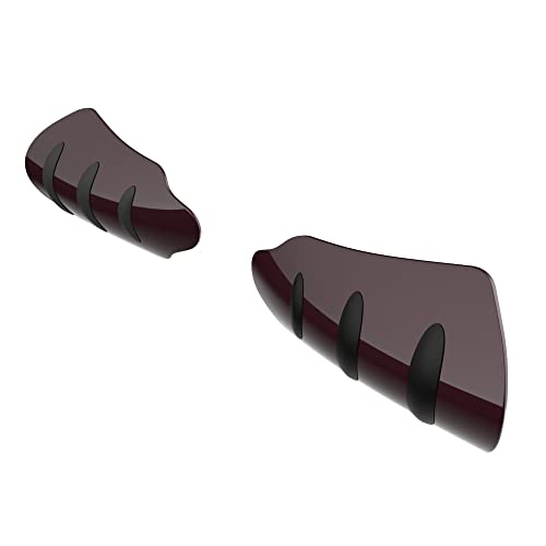 Advanblack Color Matched Hand Guard For Harley Touring & Softails - color: Black Cherry