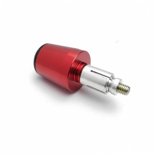 Motorcycle Bar Ends Plug, Red Handle Bar End Slider 7/8" 22mm CNC Aluminum Handlebar Grip End Weight Caps Replacement for Ninja 400 500 650 Z900 Z650 CBR600RR CBR1000RR GSXR600 GSXR750 - color: Red