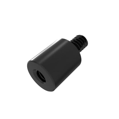 Gear Shift Lever Foot Peg Extension for Harley Davidson - Chrome Steel (Black, 3/4'extension) - color: Black, size: 3/4'extension