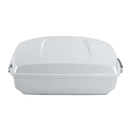 TCT-MOTORPARTS Chopped Luggage Kit w/Backrest Pad Two-Up Mounting Rack Fit For Harley Road King Street Glide Special 2014-2024 Stone Washed White Pearl - color: Fit for Stone Washed White Pearl #1