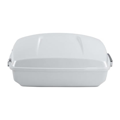 TCT-MOTORPARTS Chopped Luggage Kit w/Backrest Pad Two-Up Mounting Rack Fit For Harley Road King Street Glide Special 2014-2024 Stone Washed White Pearl - color: Fit for Stone Washed White Pearl #1