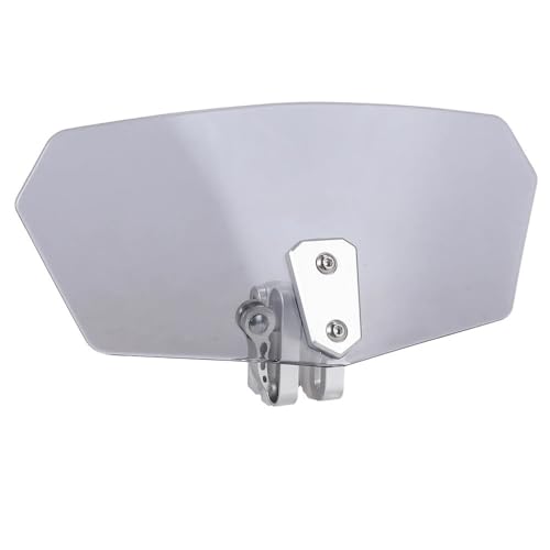 Deflector Windscreen Motorcycle Universal Adjustable Clip On Windshield Extension Deflector Windscreen Extender Spoiler for All Motorbike
