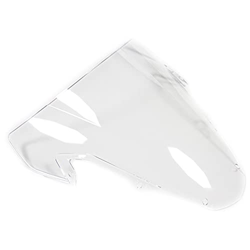 Motorcycle ABS Windscreen Windshield Wind Shield Deflectors Compatible for Suzuki GSXR1000 2003 2004 03 04 (Clear) - color: Clear