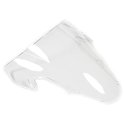 Motorcycle ABS Windscreen Windshield Wind Shield Deflectors Compatible for Suzuki GSXR1000 2003 2004 03 04 (Clear) - color: Clear